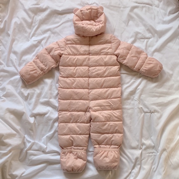 Baby Gap ColdControl Puffer One-Piece, misty rose pink size 12-18 months - Picture 14 of 16